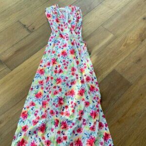 Yumi Kim Floral Maxi Wrap Dress